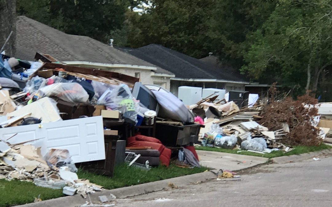 Karen Olson Tours Harvey Damage