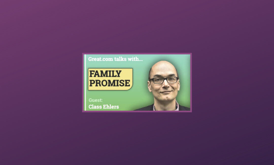 Family Promise CEO Featured in Great.com Podcast