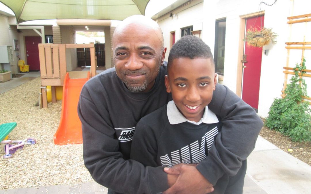 Father and son rebuild their life after nearly falling into homelessness