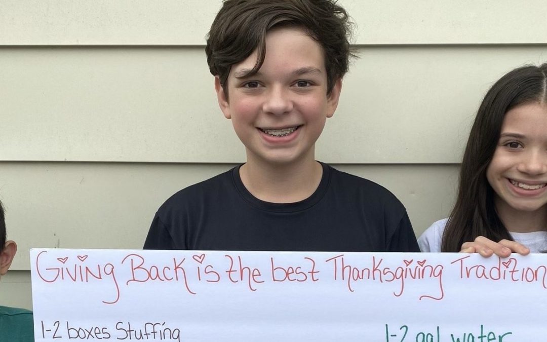 Teen Brings Thanksgiving Meals to Families Battling Homelessness