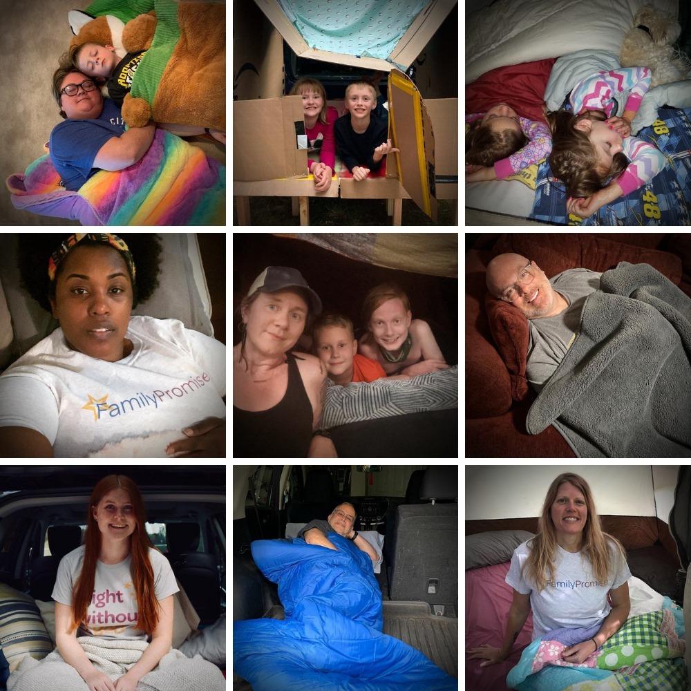 Night Without a Bed participants