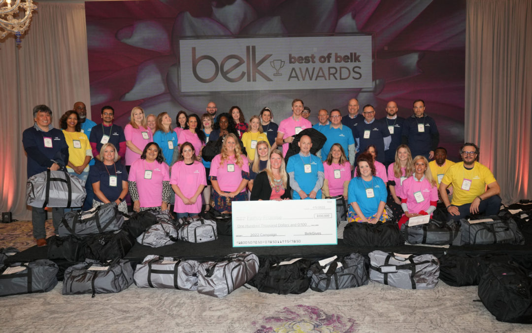 Belk Donates $100,000 to Family Promise Affiliates from Point-of-Sale Campaign